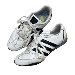 Adidas Vibetouch Neo Tennis Shoes Women's 8 Leather‎ White/Black